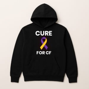 CURE FOR CF LOGO HOODIE (Plain Back)