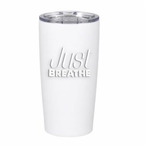JUST BREATHE TUMBLER
